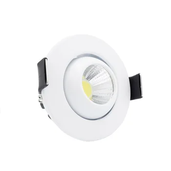 3W LED Recessed Spot Light Directional Retrofit Ceiling Light 45 Cut-out with LED Transformer for Home Office Showroom 85-265V
3W LED Recessed Spot Light Directional Retrofit Ceiling Light 45 Cut-out with LED Transformer for Home Office Showroom 85-265V