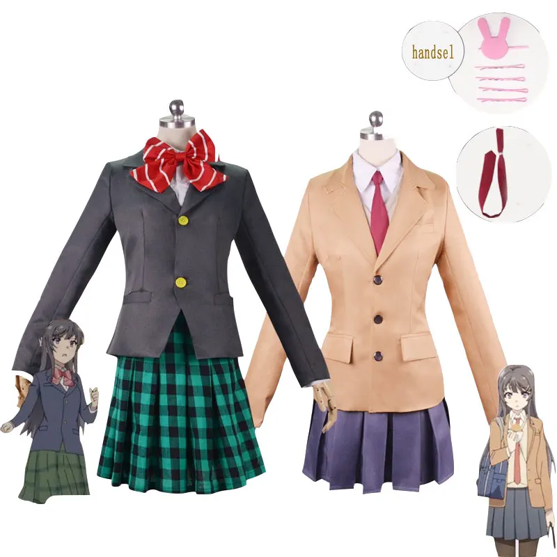 Seishun Buta Yarou wa Bunny Girl Senpai no Yume wo Minai Sakurajima Mai Azusa gawa Saku карнавальный костюм на заказ
Seishun Buta Yarou wa Bunny Girl Senpai no Yume wo Minai Sakurajima Mai Azusa gawa Saku карнавальный костюм на заказ