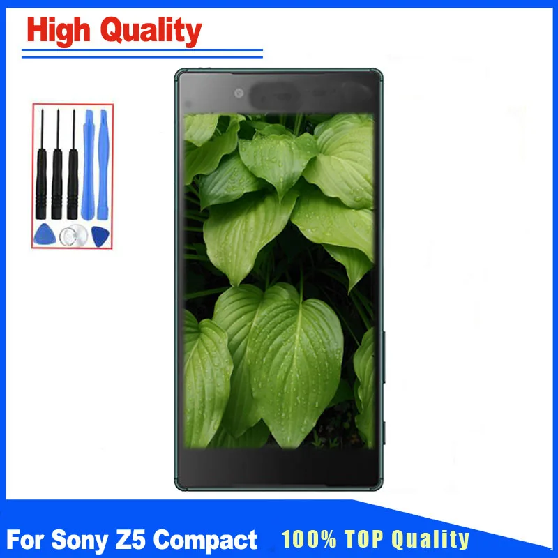 For Sony Xperia Z5 Compact E5803 E5823 LCD Display Z5 Mini Touch Screen Digitizer With Frame Full Assembly Replacement
For Sony Xperia Z5 Compact E5803 E5823 LCD Display Z5 Mini Touch Screen Digitizer With Frame Full Assembly Replacement