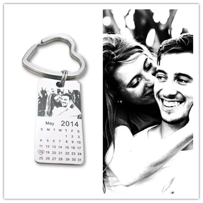 Personalized DIY Photo Keychain Calendar Birthday Couple Anniversary Custom Engraving Photos Key Chain Keyring Love Date Gifts
Personalized DIY Photo Keychain Calendar Birthday Couple Anniversary Custom Engraving Photos Key Chain Keyring Love Date Gifts