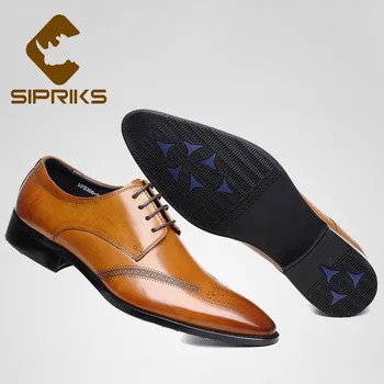 Sipriks Light Brown Dress Shoes Mens Spring Genuine Leather Formal Tuxedo Shoes Gents Suit Business Offcie Wedding Shoes Euro 44
Sipriks Light Brown Dress Shoes Mens Spring Genuine Leather Formal Tuxedo Shoes Gents Suit Business Offcie Wedding Shoes Euro 44