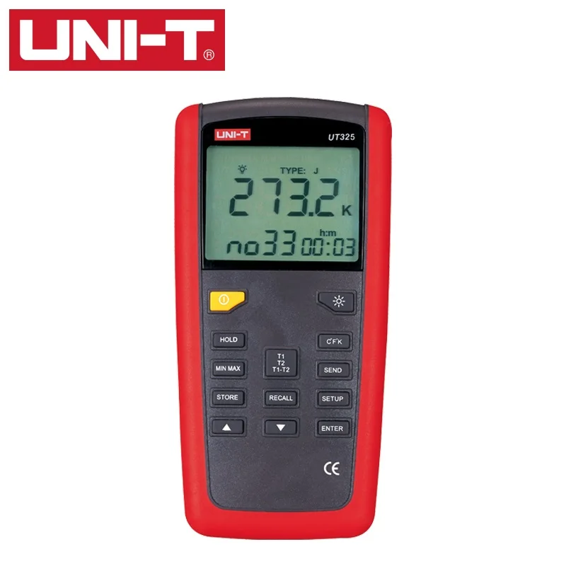 UNI-T UT325 Contact Type Termometers Range -200~1375 USB Interface Industrial Temperature Test Selection Type K.J.T.E.R.S.N
UNI-T UT325 Contact Type Termometers Range -200~1375 USB Interface Industrial Temperature Test Selection Type K.J.T.E.R.S.N
