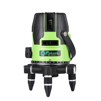 Fukuda Brand 5 Lines 400GJ Laser Level Self-Leveling Horizontal Vertical Cross laser measuring instument green Beam
Fukuda Brand 5 Lines 400GJ Laser Level Self-Leveling Horizontal Vertical Cross laser measuring instument green Beam