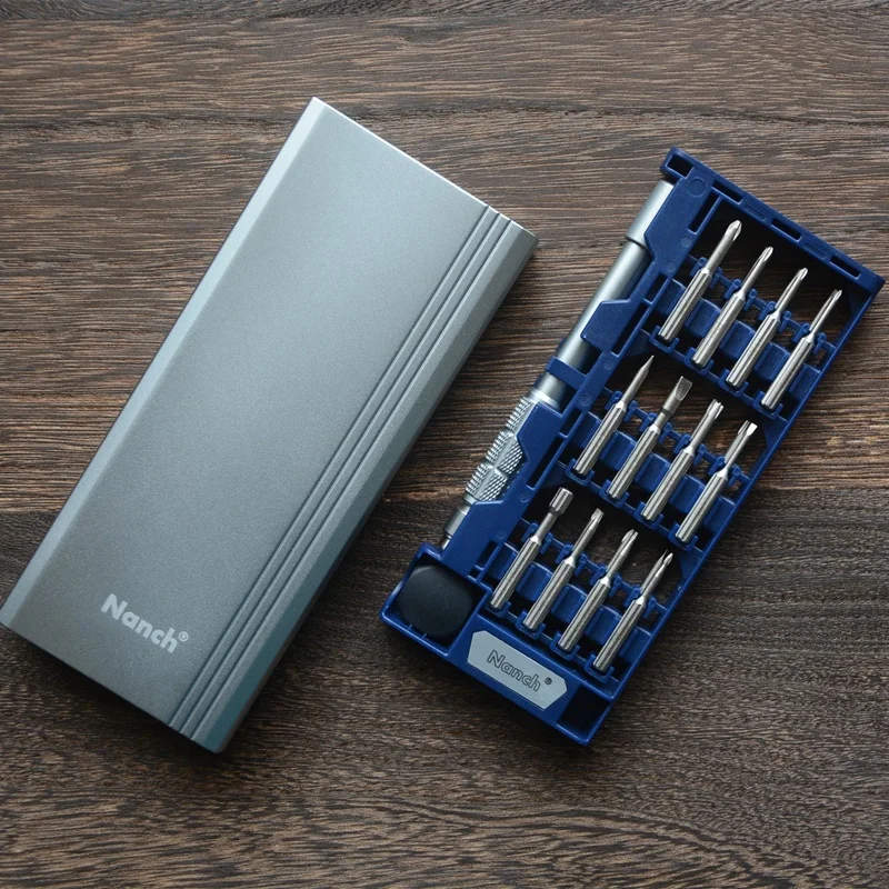 24 in 1 Multifunctional Precision Screwdriver Set with 24pcs S2 Alloy Steel Magnetic Screw Driver Bits Portable Box Repair Tool
24 in 1 Multifunctional Precision Screwdriver Set with 24pcs S2 Alloy Steel Magnetic Screw Driver Bits Portable Box Repair Tool