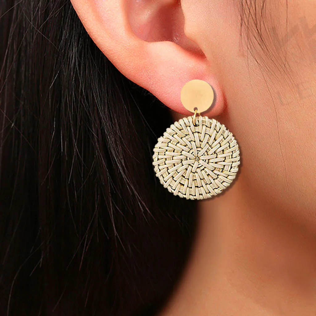 new Earrings For Women Handmade Straw Braid Drop Dangle Geometric Earrings aretes de mujer best gift
new Earrings For Women Handmade Straw Braid Drop Dangle Geometric Earrings aretes de mujer best gift