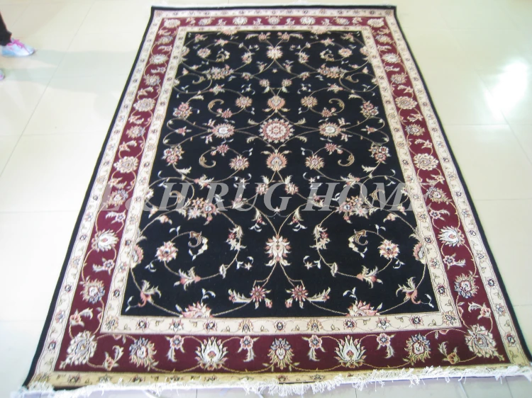 Free shipping 6.56'X9.84' 160Line Hand-knotted Wool and Silk Oriental Persian Rug handmade persian carpet
Free shipping 6.56'X9.84' 160Line Hand-knotted Wool and Silk Oriental Persian Rug handmade persian carpet
