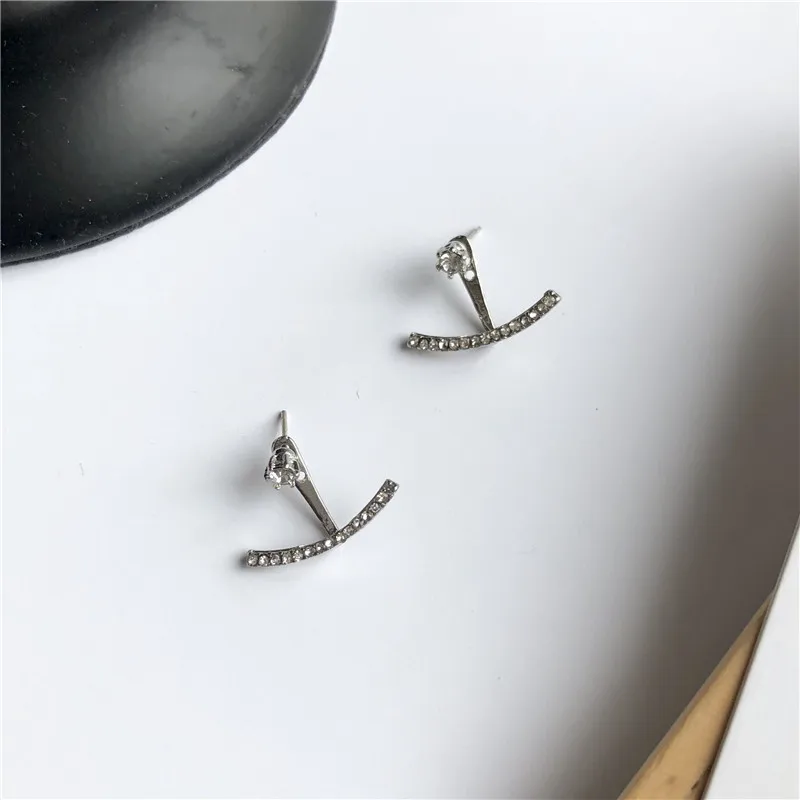 S925 Silver Needle New Fashion Concise Sweet Shiny Rhinestone Zircon Crystal Beads Stud Earrings For Women Wedding Bijoux Brinco
S925 Silver Needle New Fashion Concise Sweet Shiny Rhinestone Zircon Crystal Beads Stud Earrings For Women Wedding Bijoux Brinco
