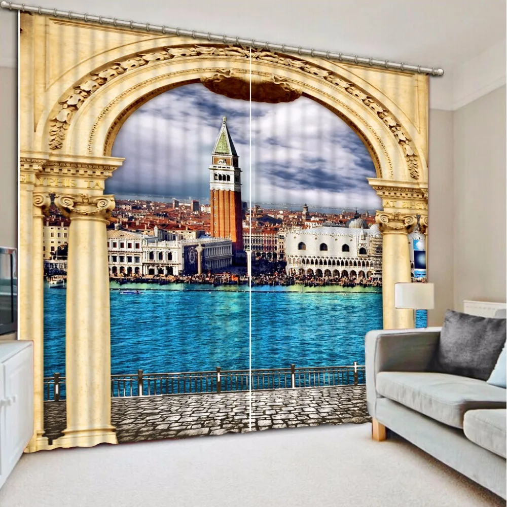 Fashion Customized Home Bedroom Decoration 3D Curtain Arches Scenery City Curtains For Blackout Curtains Living Room 3D Curtain
Fashion Customized Home Bedroom Decoration 3D Curtain Arches Scenery City Curtains For Blackout Curtains Living Room 3D Curtain