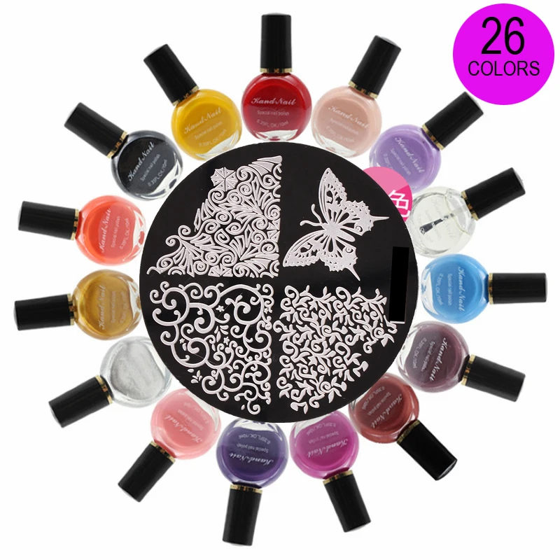 10ml/ Bottle Nail Polish Stamping Polish Template Nail Art Stamping Plate Nail Lacquer for Nail Manicure Art 26 Colors TP01-26
10ml/ Bottle Nail Polish Stamping Polish Template Nail Art Stamping Plate Nail Lacquer for Nail Manicure Art 26 Colors TP01-26
