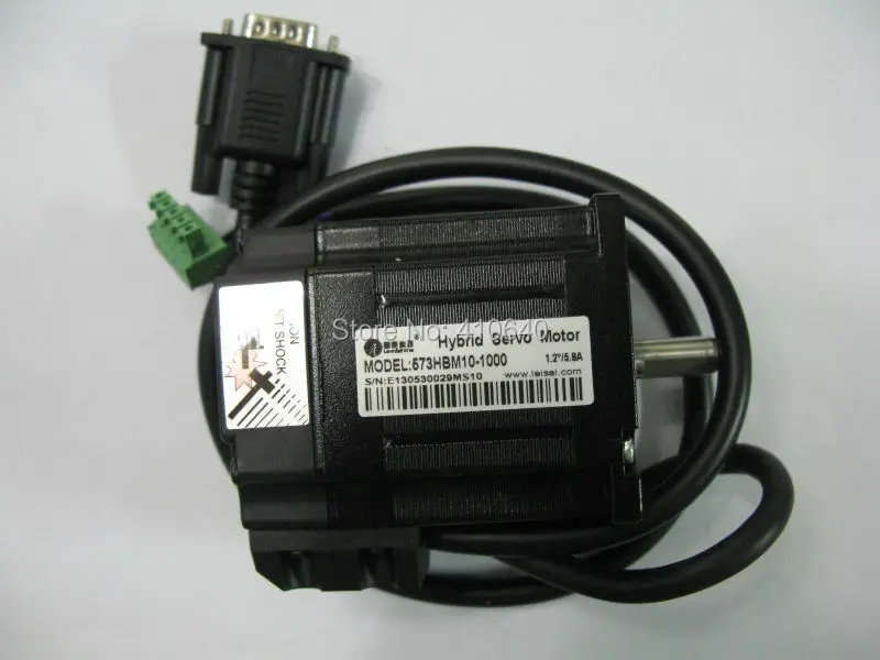 Leadshine Stepper Motor 573HBM10-1000 updated from 573S09-EC 1.8 degree 2 Phase with encoder 1000 line and 1.0 N.m torque
Leadshine Stepper Motor 573HBM10-1000 updated from 573S09-EC 1.8 degree 2 Phase with encoder 1000 line and 1.0 N.m torque