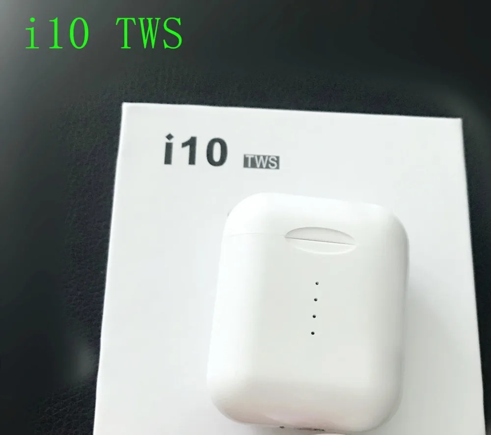 New Bluetooth Earphones i10 i10s tws Wireless Mini Double Earbuds with Charging Box Mic light for Android Iphone
New Bluetooth Earphones i10 i10s tws Wireless Mini Double Earbuds with Charging Box Mic light for Android Iphone
