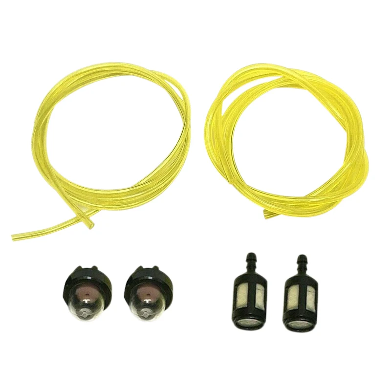 2pcs 1m Strimmer Fuel Gas Line Pipe Hose String Tube Petrol Line for Trimmer Blower 2*3.5/2.5*5mm + 2 Oil Bubbles Fuel Filters
2pcs 1m Strimmer Fuel Gas Line Pipe Hose String Tube Petrol Line for Trimmer Blower 2*3.5/2.5*5mm + 2 Oil Bubbles Fuel Filters