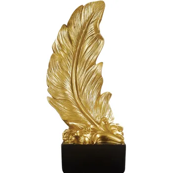 Nordic Creative Resin Golden Feather Ornaments Figurines Miniatures Resin Decoration Crafts Home Decoration Accessories Modern
Nordic Creative Resin Golden Feather Ornaments Figurines Miniatures Resin Decoration Crafts Home Decoration Accessories Modern
