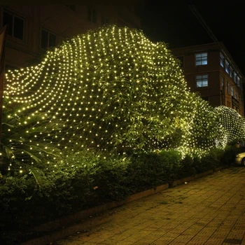 New 3Mx2M 2MX2M 1.5Mx1.5M LED Fishing Net Mesh Fairy String Net Lights Ceiling Christmas Party Wedding Outdoor Decoration Lamps
New 3Mx2M 2MX2M 1.5Mx1.5M LED Fishing Net Mesh Fairy String Net Lights Ceiling Christmas Party Wedding Outdoor Decoration Lamps
