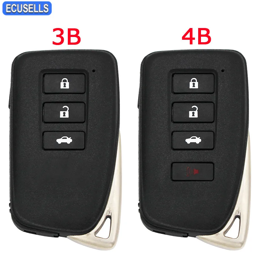 3/4 Button Remote Key Shell Case Keyless Entry Smart Car Key Housing Cover for Lexus ES250 IS250 GS350 GS450h with Uncut Blade
3/4 Button Remote Key Shell Case Keyless Entry Smart Car Key Housing Cover for Lexus ES250 IS250 GS350 GS450h with Uncut Blade