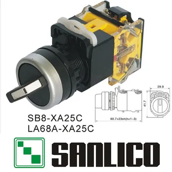 selector switch rotary switch knob switch two or three position standard handle SB8(LA68A LA38)-XA25C
selector switch rotary switch knob switch two or three position standard handle SB8(LA68A LA38)-XA25C
