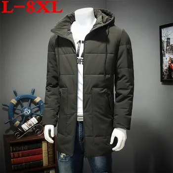 8XL plus size grande taille Veste Hommes Casual Parka Veste epais Hommes A Chaud Hommes Cotton-padded clothes Manteaux et Vestes
8XL plus size grande taille Veste Hommes Casual Parka Veste epais Hommes A Chaud Hommes Cotton-padded clothes Manteaux et Vestes