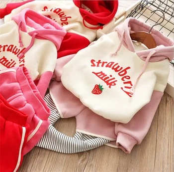 Children Clothing Set 2019 New Baby Girl Cute Striped Set Patchwork Sport Clothes Kids Girls Hooded Sweatshirt+pants 2pcs Suit
Children Clothing Set 2019 New Baby Girl Cute Striped Set Patchwork Sport Clothes Kids Girls Hooded Sweatshirt+pants 2pcs Suit