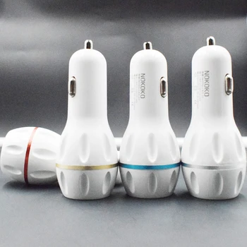 500pcs NOKOKO Universal Car Charger 3.1A Dual USB Port Car Chargers Portable Travel Charger adapter For iphone 8 X Samsung S9 LG
500pcs NOKOKO Universal Car Charger 3.1A Dual USB Port Car Chargers Portable Travel Charger adapter For iphone 8 X Samsung S9 LG