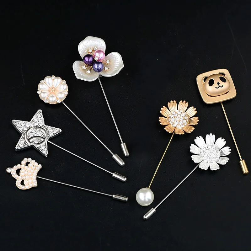 Fashion Panda Flowers Brooch Jewelry Long Needle Pin Brooches Five-pointed Star Lapel Pins Love Scraf Buckle Women Accessories
Fashion Panda Flowers Brooch Jewelry Long Needle Pin Brooches Five-pointed Star Lapel Pins Love Scraf Buckle Women Accessories