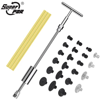 Super PDR dent repair tools set paintless dent removal tools kit slide hammer dent glue tabs glue sticks car repair hand tools
Super PDR dent repair tools set paintless dent removal tools kit slide hammer dent glue tabs glue sticks car repair hand tools