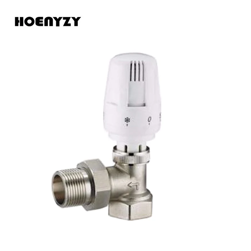 High Quality 1/2" 3/4" Angle Type Brass Thermostatic Radiator Valve DN15 DN20 Automatic Temperature Control Valve Floor heating
High Quality 1/2" 3/4" Angle Type Brass Thermostatic Radiator Valve DN15 DN20 Automatic Temperature Control Valve Floor heating