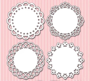 4pcs/set Lace Circle frame Metal Cutting Dies Stencil for DIY Scrapbooking Decorative Craft Paper Cards Making New 2019 Dies cut
4pcs/set Lace Circle frame Metal Cutting Dies Stencil for DIY Scrapbooking Decorative Craft Paper Cards Making New 2019 Dies cut