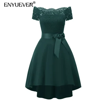 Enyuever Lace Formal Dress Womens Clothing 2019 Short Sleeve Off Shoulder High Low Elegant Evening Party Festival Dress Vestidos
Enyuever Lace Formal Dress Womens Clothing 2019 Short Sleeve Off Shoulder High Low Elegant Evening Party Festival Dress Vestidos