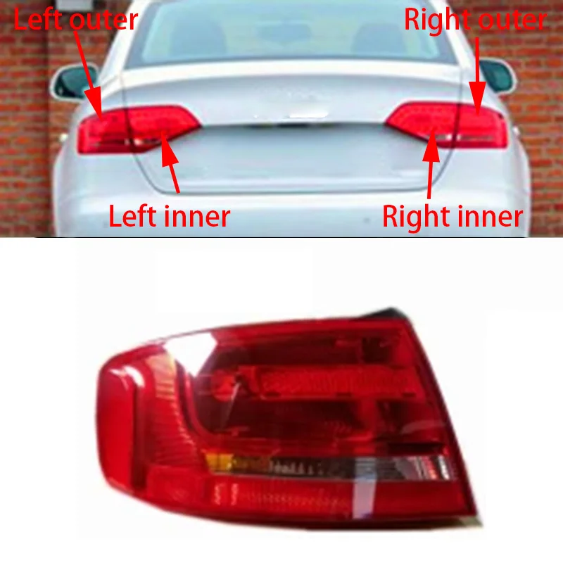 1pcs For Audi A4 B8 2008-2012 Low match NO have LED Rear Right left Inner Outer Side Tail Light Brake Lamp NO BULB
1pcs For Audi A4 B8 2008-2012 Low match NO have LED Rear Right left Inner Outer Side Tail Light Brake Lamp NO BULB