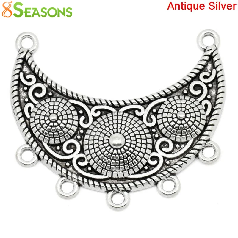 8SEASONS Connectors Findings Moon antique silver-color Pattern Carved 4.7cm x 4cm(1 7/8"x1 5/8"),10PCs (K03864)
8SEASONS Connectors Findings Moon antique silver-color Pattern Carved 4.7cm x 4cm(1 7/8"x1 5/8"),10PCs (K03864)