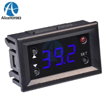 Blue Display W1218 DC 12V Thermostat Module Digital Display Temperature Controller Control Waterproof Sensor -20~100 Degree
Blue Display W1218 DC 12V Thermostat Module Digital Display Temperature Controller Control Waterproof Sensor -20~100 Degree