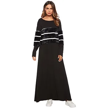 Jilbab Modest Dress Arab Dresses Hijab Middle East Muslim Fashion Long Sleeve Thickened Knitted Dresses Abaya Kaftan 197469
Jilbab Modest Dress Arab Dresses Hijab Middle East Muslim Fashion Long Sleeve Thickened Knitted Dresses Abaya Kaftan 197469