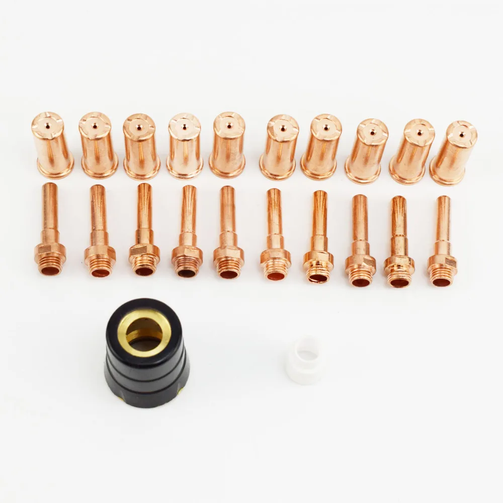 22pcs Extended Nozzles 1395 Eelctrodes 1368 Consumables kit For Cebora HP041 P70 CP-70 Cutting torch With Shield Cups Diffusers
22pcs Extended Nozzles 1395 Eelctrodes 1368 Consumables kit For Cebora HP041 P70 CP-70 Cutting torch With Shield Cups Diffusers
