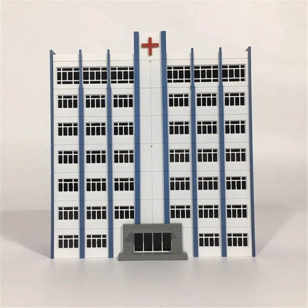 Hospital White Building 1:160 N Scale Modern Models Outland 7-Story Outland Building DIY Assembling Models
Hospital White Building 1:160 N Scale Modern Models Outland 7-Story Outland Building DIY Assembling Models