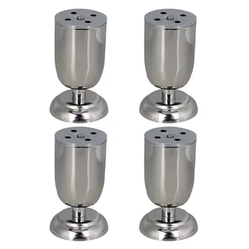 100 mm Height Adjustable Silver Stainless Steel Funiture Legs Cabinet Sofa Table Feet Pack of 4
100 mm Height Adjustable Silver Stainless Steel Funiture Legs Cabinet Sofa Table Feet Pack of 4