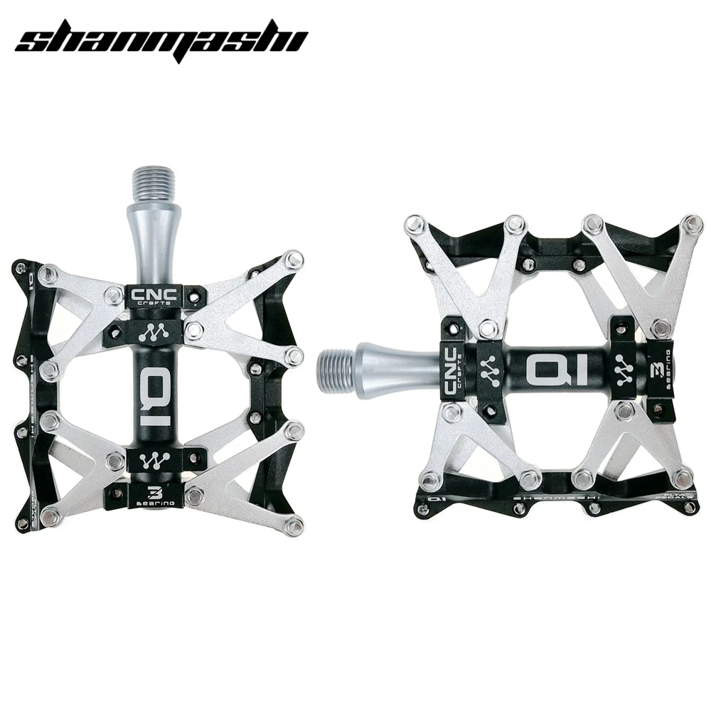 shanmashi Mountain Bike Bicycle Pedal Mtb CNC Aluminium Alloy Ultralight Bmx Racing Cycling Part Non-slip XC Vtt Flat Pedals
shanmashi Mountain Bike Bicycle Pedal Mtb CNC Aluminium Alloy Ultralight Bmx Racing Cycling Part Non-slip XC Vtt Flat Pedals