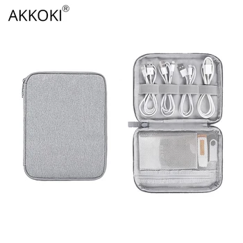 Electronics Accessories Organizer Travel Cable Storage Bag for Charging Cable Cellphone Mini Tablet USB SD Card Pen Digital IPad
Electronics Accessories Organizer Travel Cable Storage Bag for Charging Cable Cellphone Mini Tablet USB SD Card Pen Digital IPad