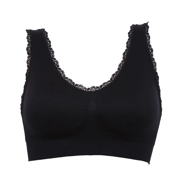 Solid Color Breathable Women Seamless Fitness Lace Bra Tops Underwear Ladies Bras Plus Size S-3XL 6 Color
Solid Color Breathable Women Seamless Fitness Lace Bra Tops Underwear Ladies Bras Plus Size S-3XL 6 Color