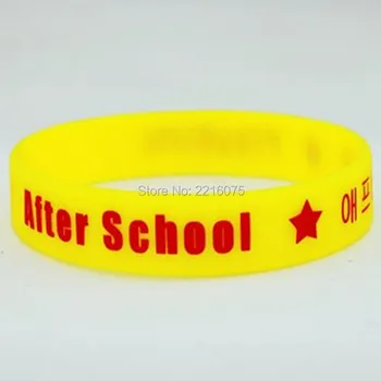 300pcs K-POP After School wristband silicone bracelets free shipping by DHL express
300pcs K-POP After School wristband silicone bracelets free shipping by DHL express