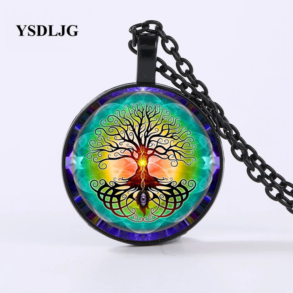 Sacred Tree of Life Pendant Necklace Glass Dome Art Picture Life Tree Evil Eye Necklace for Women Men Healing Reiki Jewelry
Sacred Tree of Life Pendant Necklace Glass Dome Art Picture Life Tree Evil Eye Necklace for Women Men Healing Reiki Jewelry