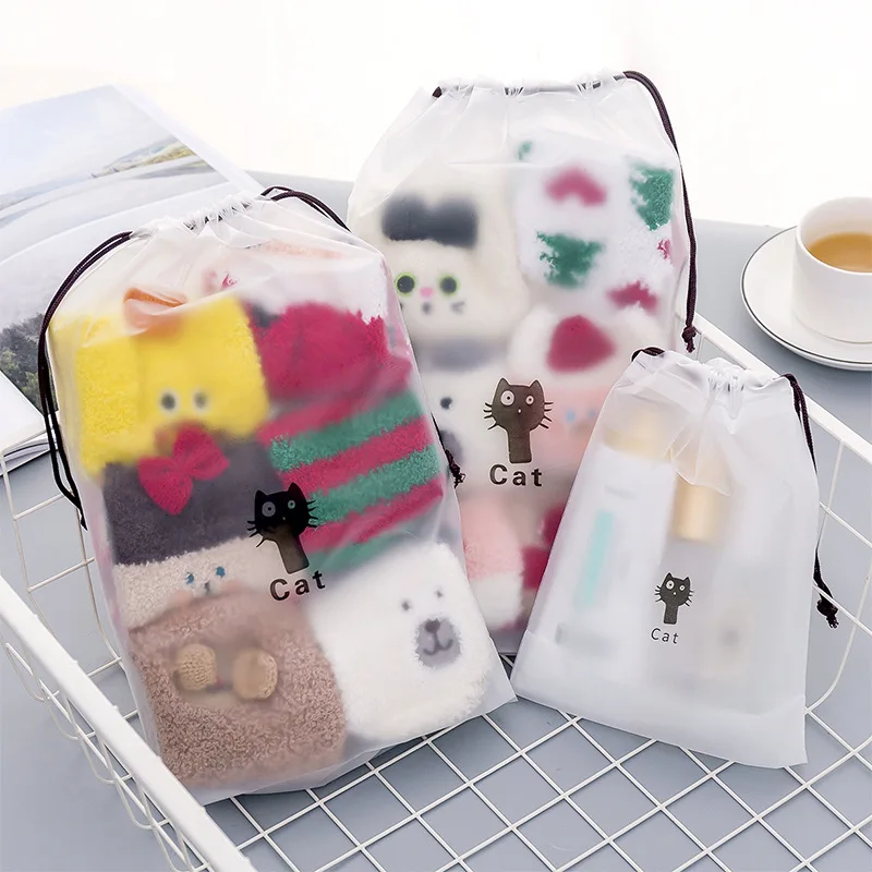 Animal Cat Transparent Cosmetic Bag Travel Makeup Case Zipper Make Up Handbag Organizer Storage Pouch Toiletry Women Wash Kit
Animal Cat Transparent Cosmetic Bag Travel Makeup Case Zipper Make Up Handbag Organizer Storage Pouch Toiletry Women Wash Kit