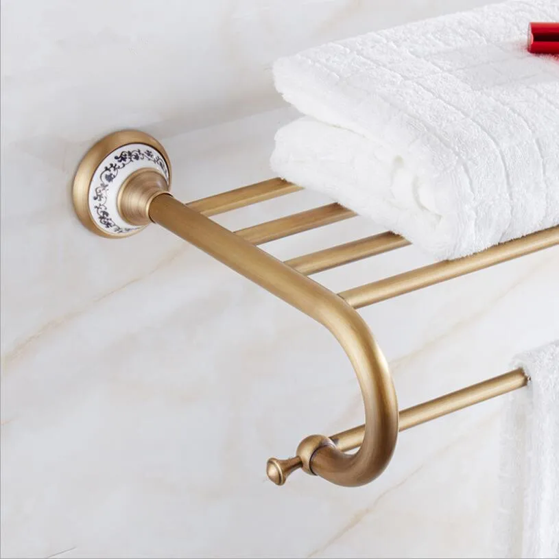 Antique Bronze 60cm Bathroom Towel Rack Towel Bar Towel Holder Hotel Home Bathroom Storage Rail Towel Shelf porta toalha
Antique Bronze 60cm Bathroom Towel Rack Towel Bar Towel Holder Hotel Home Bathroom Storage Rail Towel Shelf porta toalha
