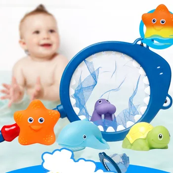 Summer 1 Set Fish Toys Bag Network Bag Pick Up dolphins starfish turtle Kids Toy Swimming Games Water Bath Toys pinch with sound
Summer 1 Set Fish Toys Bag Network Bag Pick Up dolphins starfish turtle Kids Toy Swimming Games Water Bath Toys pinch with sound