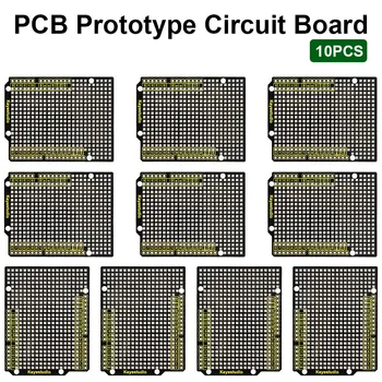 10PCS Keyestudio Prototype P CB Board For Arduino UNO R3 Shield Board FR-4 Environmentally Friendly
10PCS Keyestudio Prototype P CB Board For Arduino UNO R3 Shield Board FR-4 Environmentally Friendly