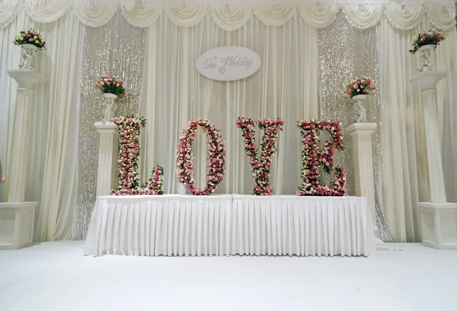 Laeacco Curtain Flowers Love Wedding Photocall Stage Photography Backgrounds Customized Photographic Backdrops For Photo Studio
Laeacco Curtain Flowers Love Wedding Photocall Stage Photography Backgrounds Customized Photographic Backdrops For Photo Studio