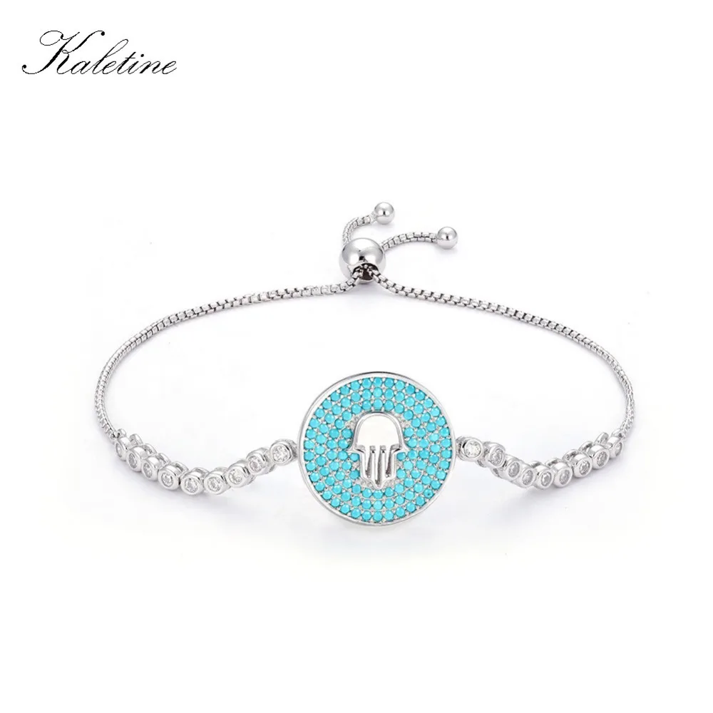 KALETINE 925 Sterling Silver Tennis Bracelet Blue Hamsa Of Fatima Charm Bracelets For Women Turkey Jewelry Women Accessories
KALETINE 925 Sterling Silver Tennis Bracelet Blue Hamsa Of Fatima Charm Bracelets For Women Turkey Jewelry Women Accessories