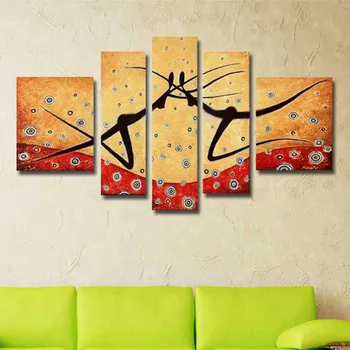 Handpainted Abstract Oil Painting on Canvas Modern love couple 5 pcs/set images wall art pictures for living room Home Decor
Handpainted Abstract Oil Painting on Canvas Modern love couple 5 pcs/set images wall art pictures for living room Home Decor