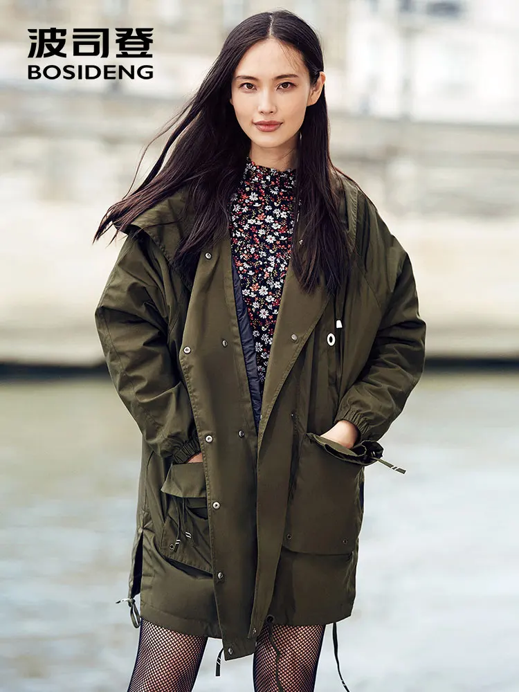 BOSIDENG winter duck down coat for women down jacket loose oversize outwear Removable down Liner windbreaker 2 in1 B70132130
BOSIDENG winter duck down coat for women down jacket loose oversize outwear Removable down Liner windbreaker 2 in1 B70132130