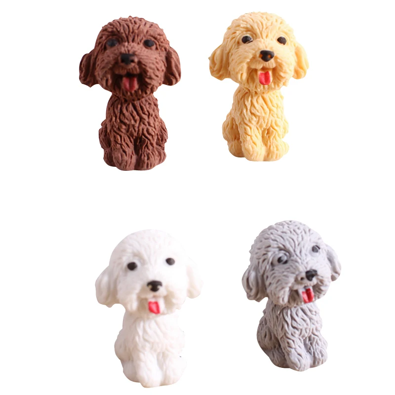 1pc/lot Cute Teddy dog eraser Cartoon animals pet rubber eraser kawaii school supplies kids gifts 4 styles Random design
1pc/lot Cute Teddy dog eraser Cartoon animals pet rubber eraser kawaii school supplies kids gifts 4 styles Random design
