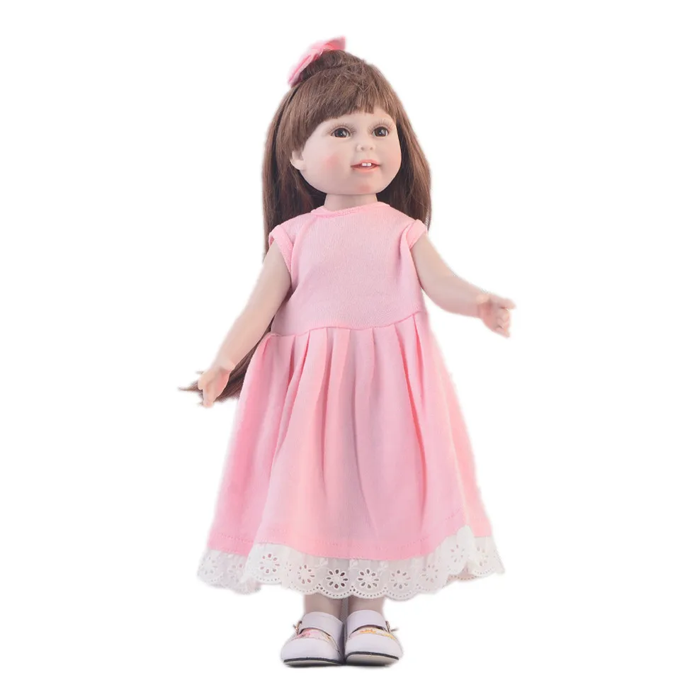 New Arrival 18 Inch Reborn Dolls Full Body Silicone 45 cm Realistic American Baby Girl Doll For Kids Birthday Gift Best Playmate
New Arrival 18 Inch Reborn Dolls Full Body Silicone 45 cm Realistic American Baby Girl Doll For Kids Birthday Gift Best Playmate